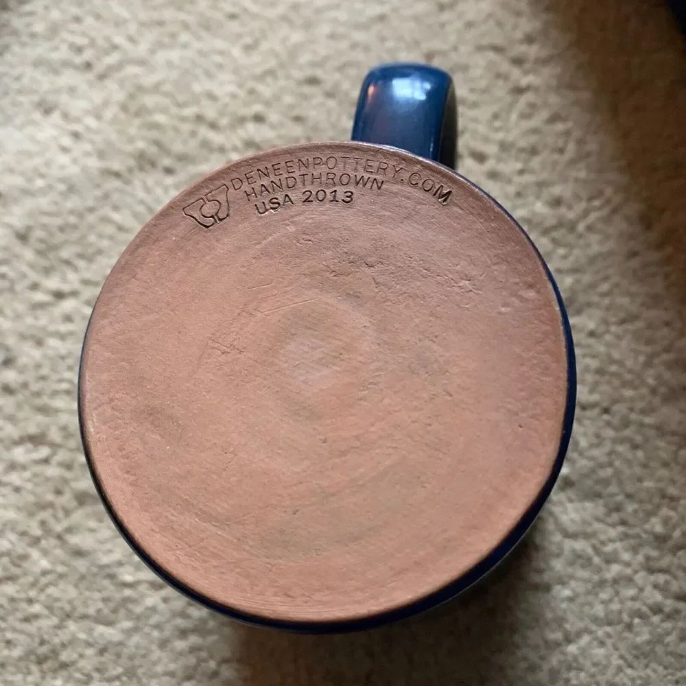 Deneen Pottery Handthrown Salt Lake City Energy Elevated 2013 Mug - Picture 5 of 7